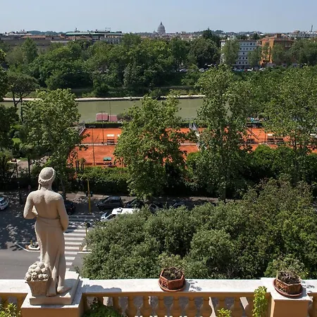 アパート Elegant Floor - Unique View Of Rome's Skyline Tibernestrome ローマ