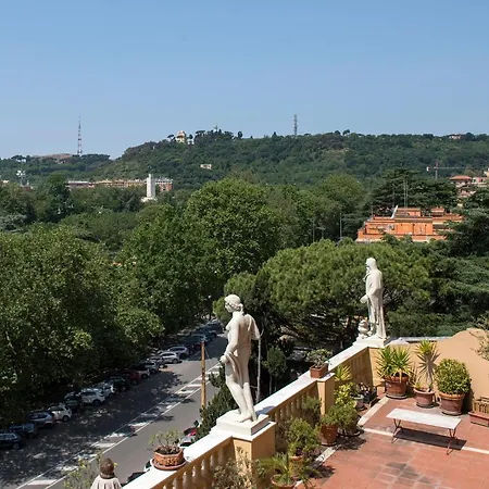 Elegant Floor - Unique View Of Rome's Skyline Tibernestrome * ローマ